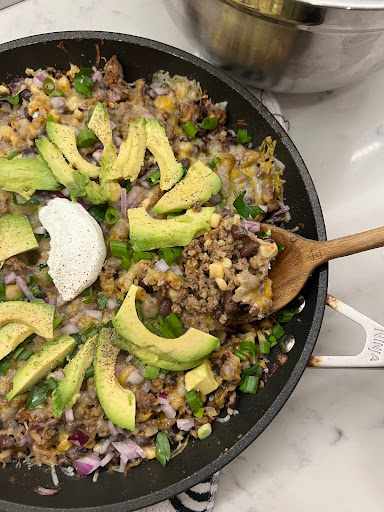 low carb mexican skillet